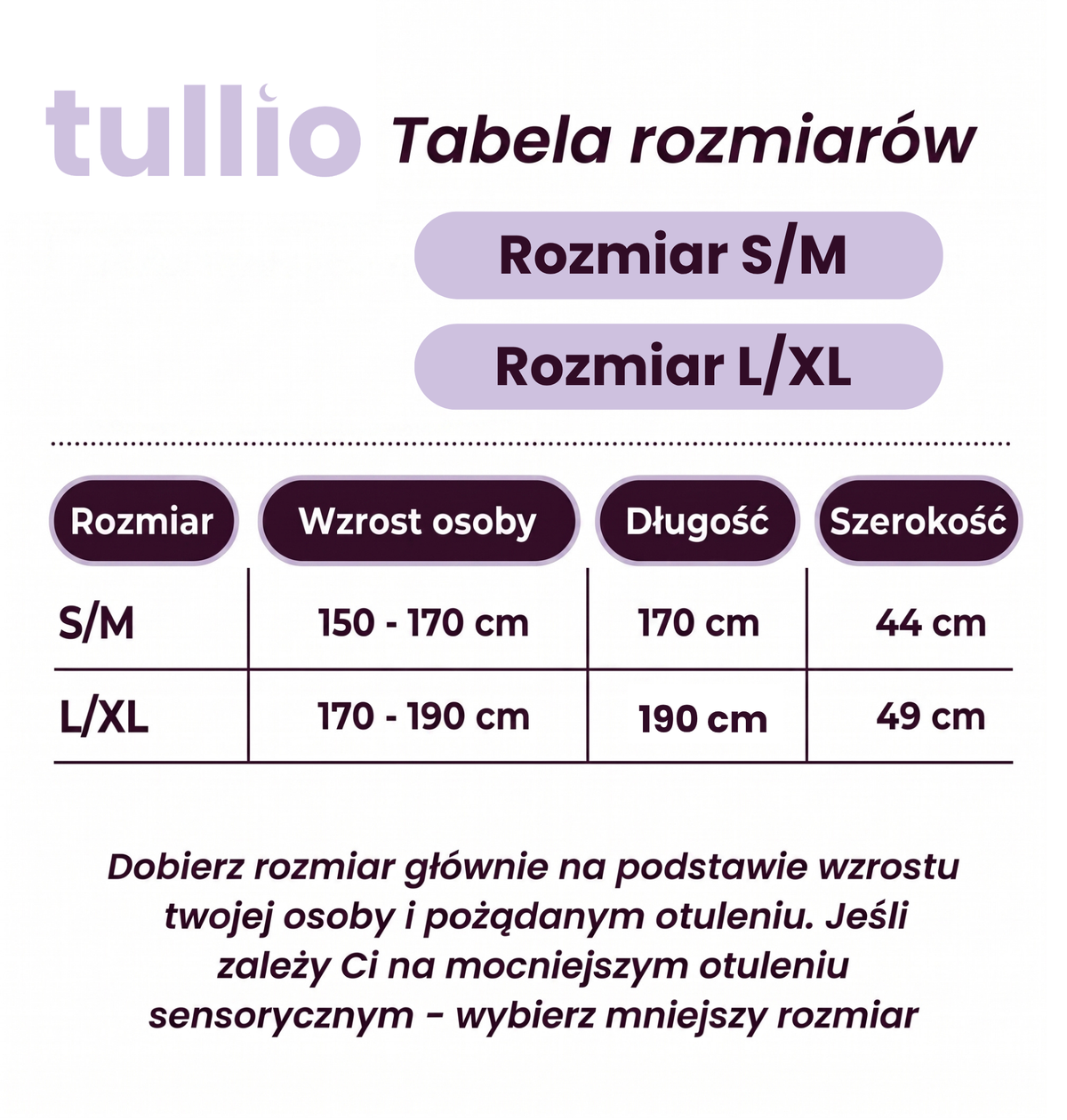 Kokon kompresyjny Tullio - dla dorosłych