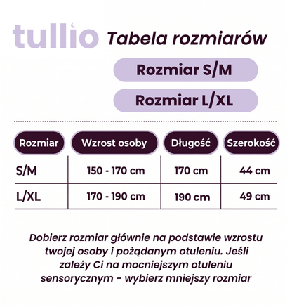 Kokon kompresyjny Tullio - dla dorosłych